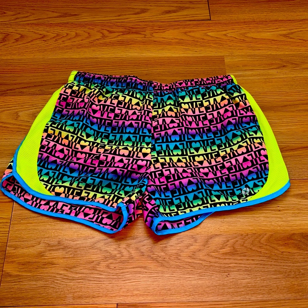 Rainbow sport shorts